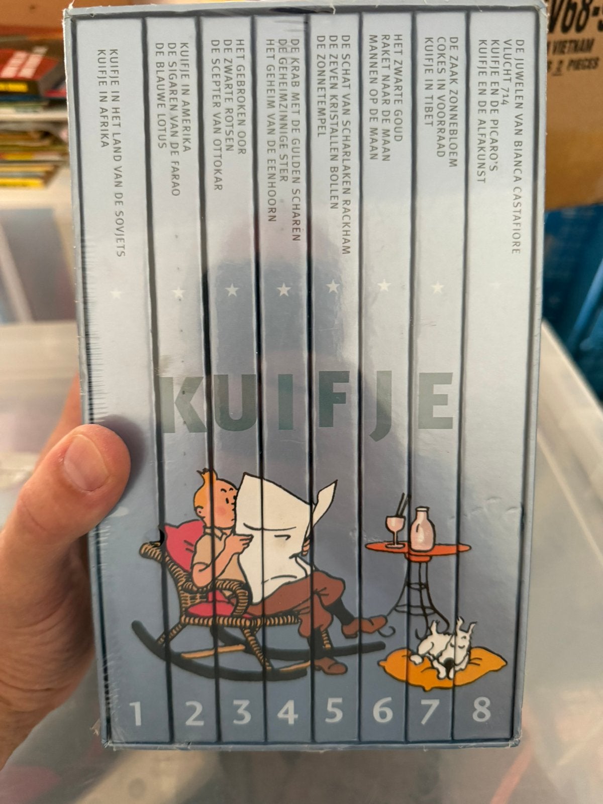 Kuifje Box Compleet Nieuw in Seal - Alle Verhalen Hergé, Complete serie of reeks, Ophalen of Verzenden, Nieuw
