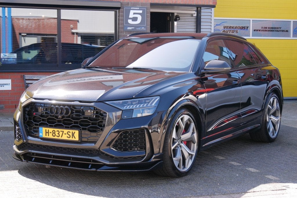 Audi Rsq8 40tfsi v8.quattro.keramisch.carbon.alcantra.stand, Auto's, Audi, Gebruikt, 600 pk, Zwart, Bedrijf