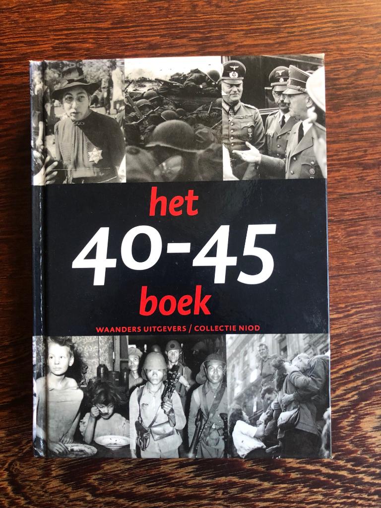 het 40 - 45 boek - Fotocollectie, Boeken, Ophalen of Verzenden, 20e eeuw of later, Zo goed als nieuw