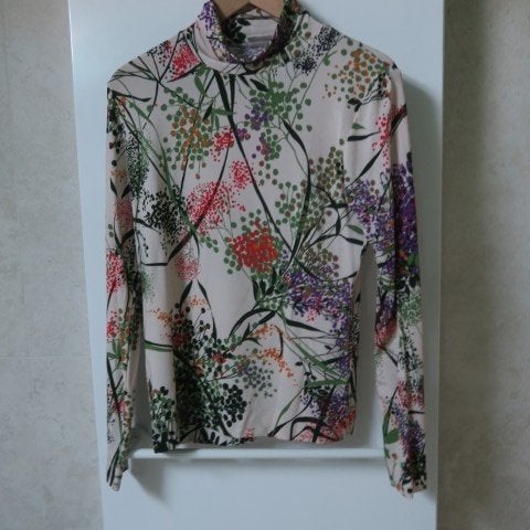 Printed high-neck Jersey pull Dries van Noten mt L, Meerkleurig, Nieuw, Ophalen of Verzenden, Maat 42/44 (L)