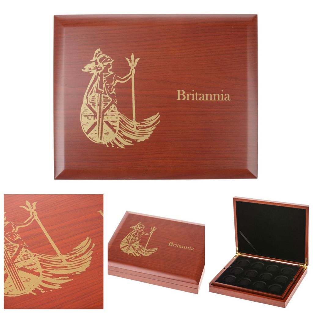 Britannia muntenbox voor 1 oz zilveren munten, Ophalen of Verzenden