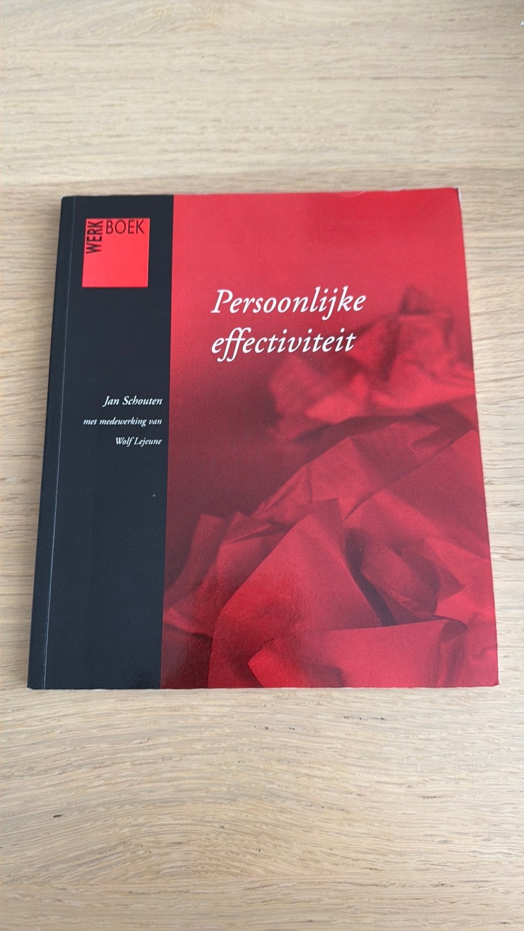 Jan Schouten - Persoonlijke effectiviteit, Ophalen of Verzenden, Zo goed als nieuw, Ontwikkelingspsychologie, Jan Schouten