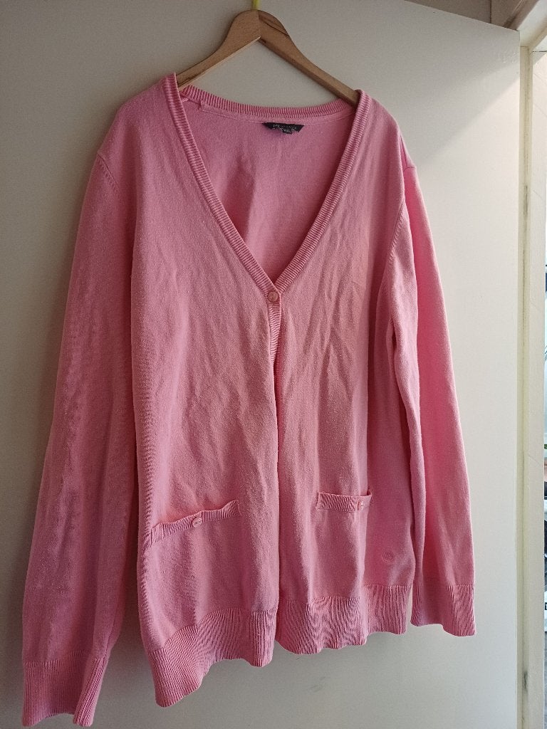 Roze vest van HV Organic mt XXL, Kleding | Dames, Ophalen of Verzenden, Gedragen, Maat 46/48 (XL) of groter, Roze