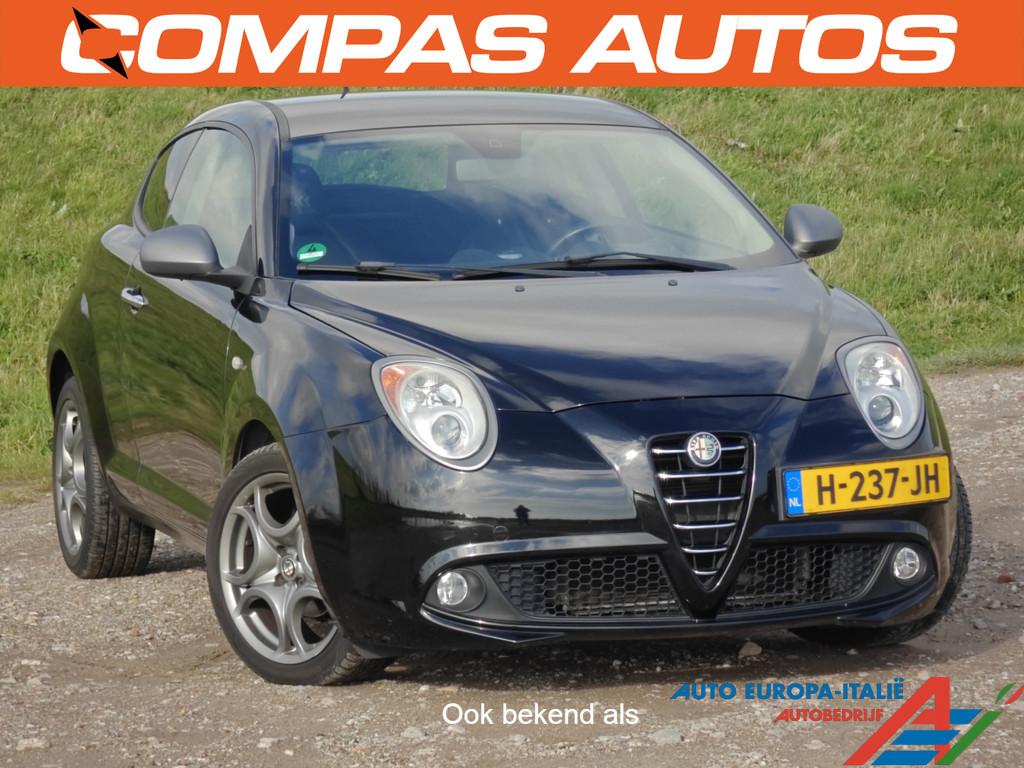 Alfa Romeo MiTo SBK 1.4 105PK | Lage km stand (bj 2013), Euro 5, Gebruikt, Zwart, 4 cilinders
