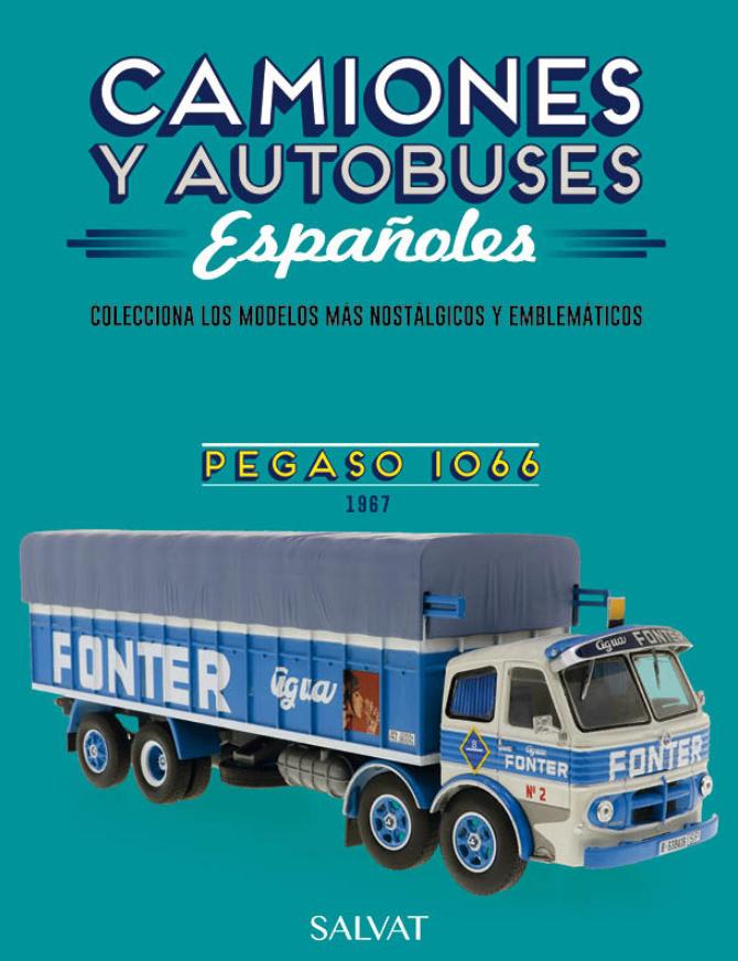 Pegaso 1066 1967 FONTER schaal 1/43 camion autobus # 78, Verzenden, Nieuw, Bus of Vrachtwagen, Overige merken