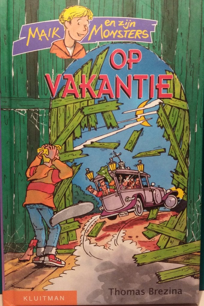 Maik en zijn monsters op vakantie - Thomas Brezina (ZGAN)