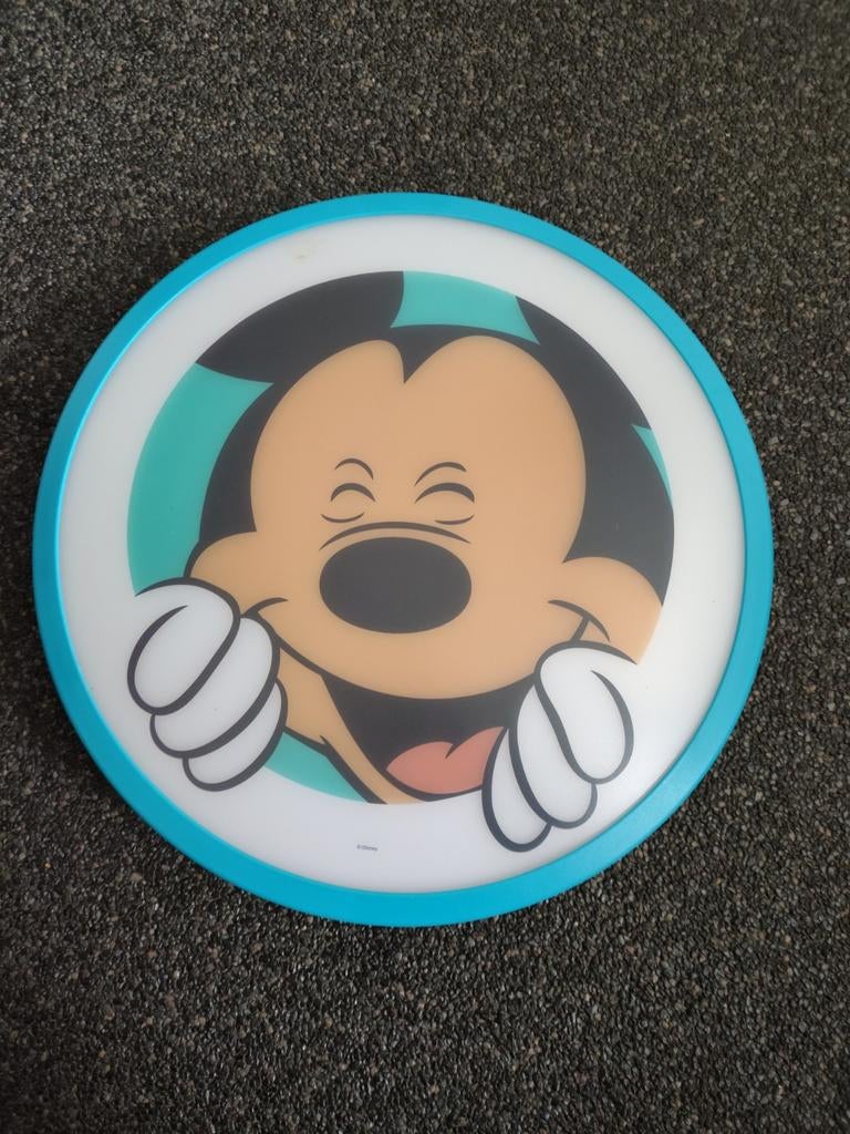 Philips Disney Mickey Mouse LED wand- en plafondlamp, Ophalen of Verzenden, Nieuw, Kunststof, Kindvriendelijk, Disney, Speels