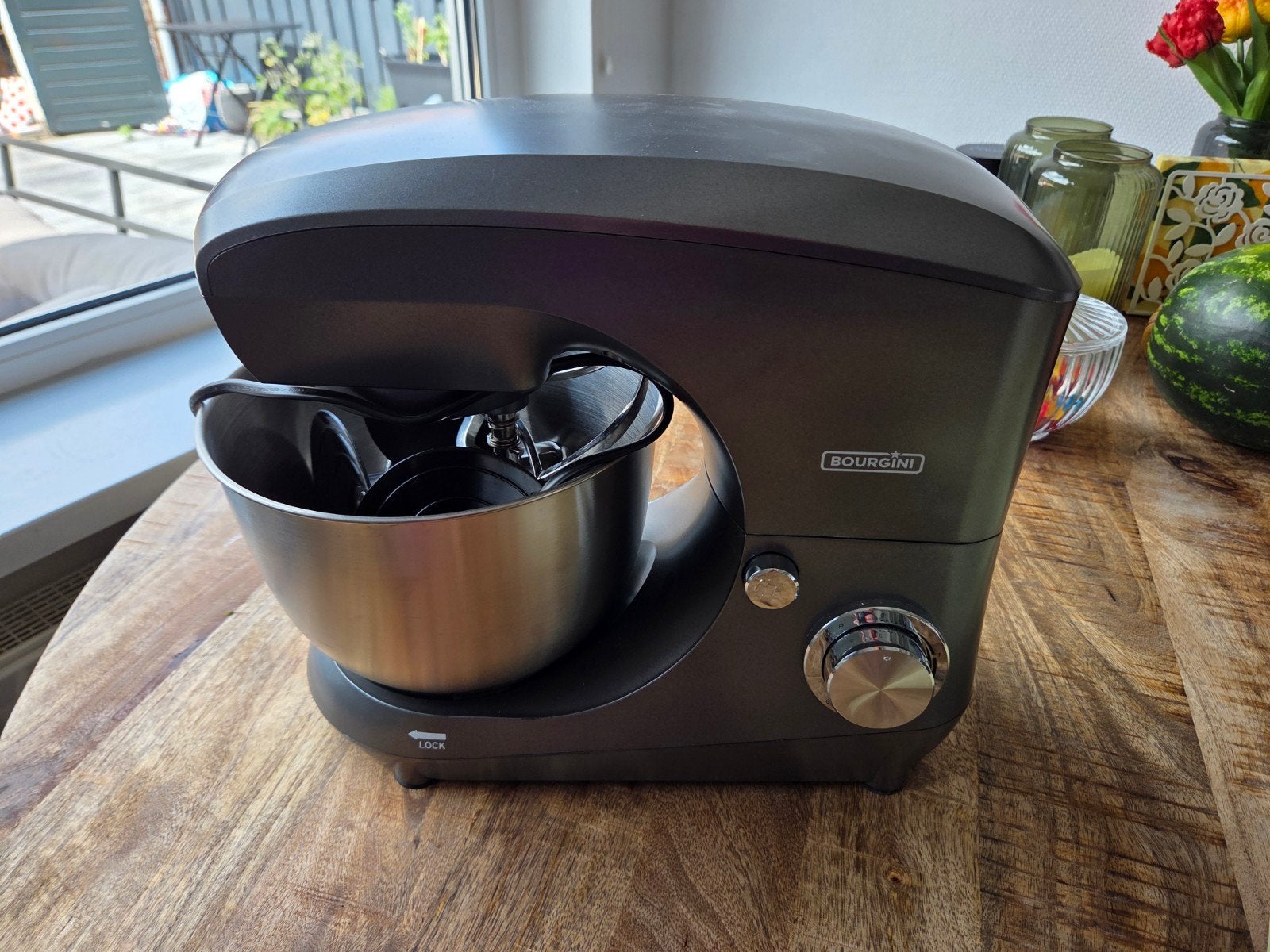 Bourgini keukenmachine, 4 liter of meer, Nieuw, 3 snelheden of meer, Ophalen of Verzenden