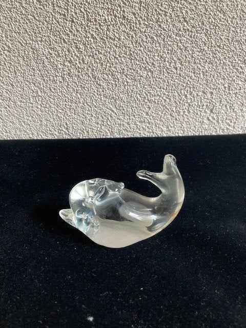 presse papier / glazen beeldje WALVIS perfecte staat, Ophalen of Verzenden, Zo goed als nieuw, Dier