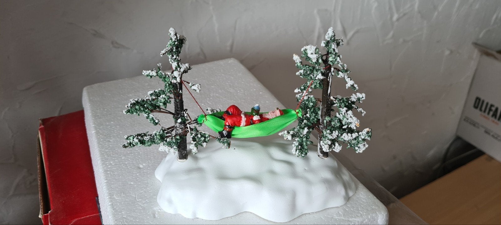 lemax swinging santa, Ophalen