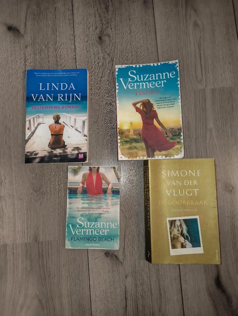 Boekenset thrillers, Ophalen of Verzenden, Gelezen, Diverse auteurs, Nederland