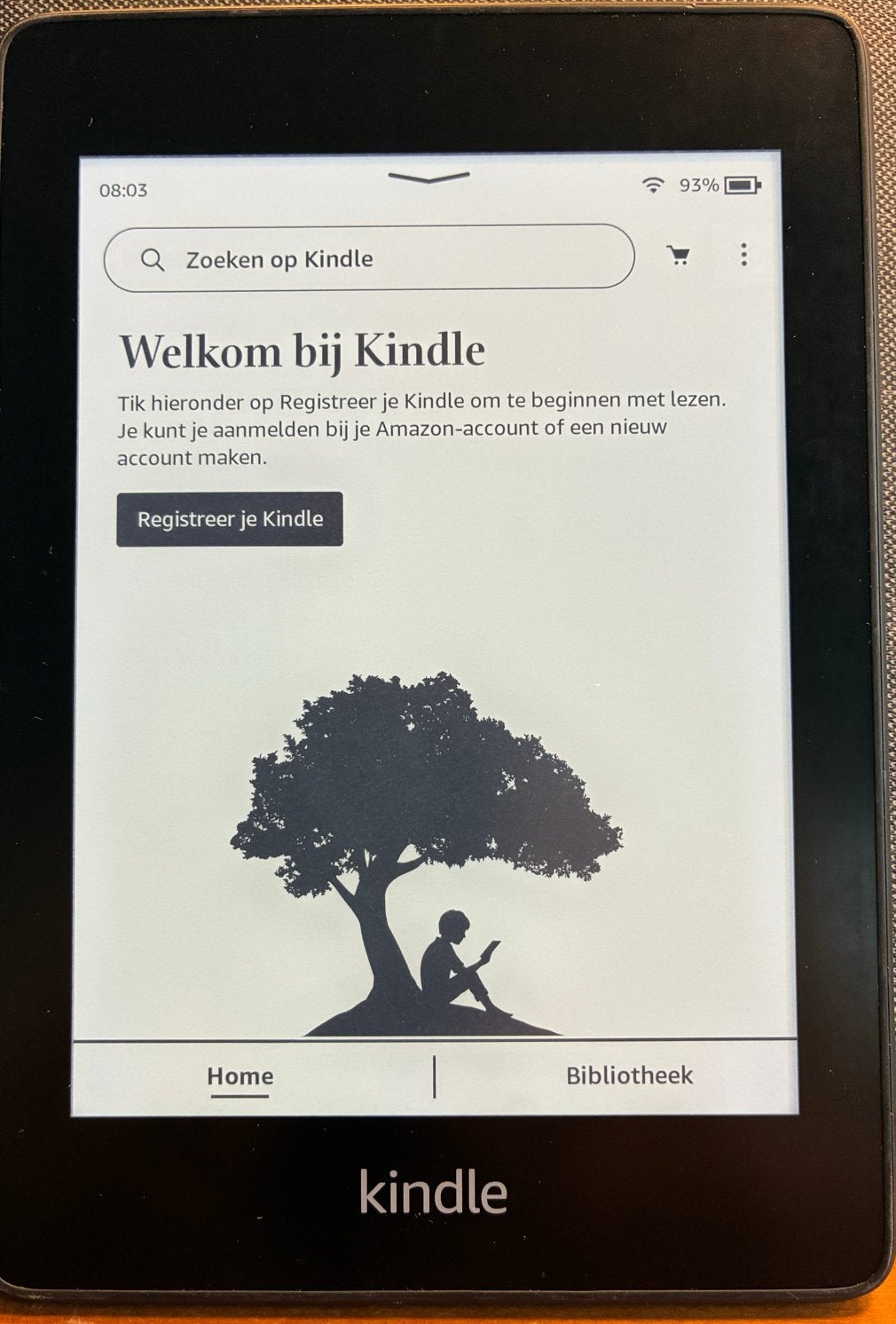 Kindle Paperwhite (10e gen.) model PQ94WIF 8GB, Computers en Software, Gebruikt, 8 GB, Ophalen of Verzenden, Touchscreen
