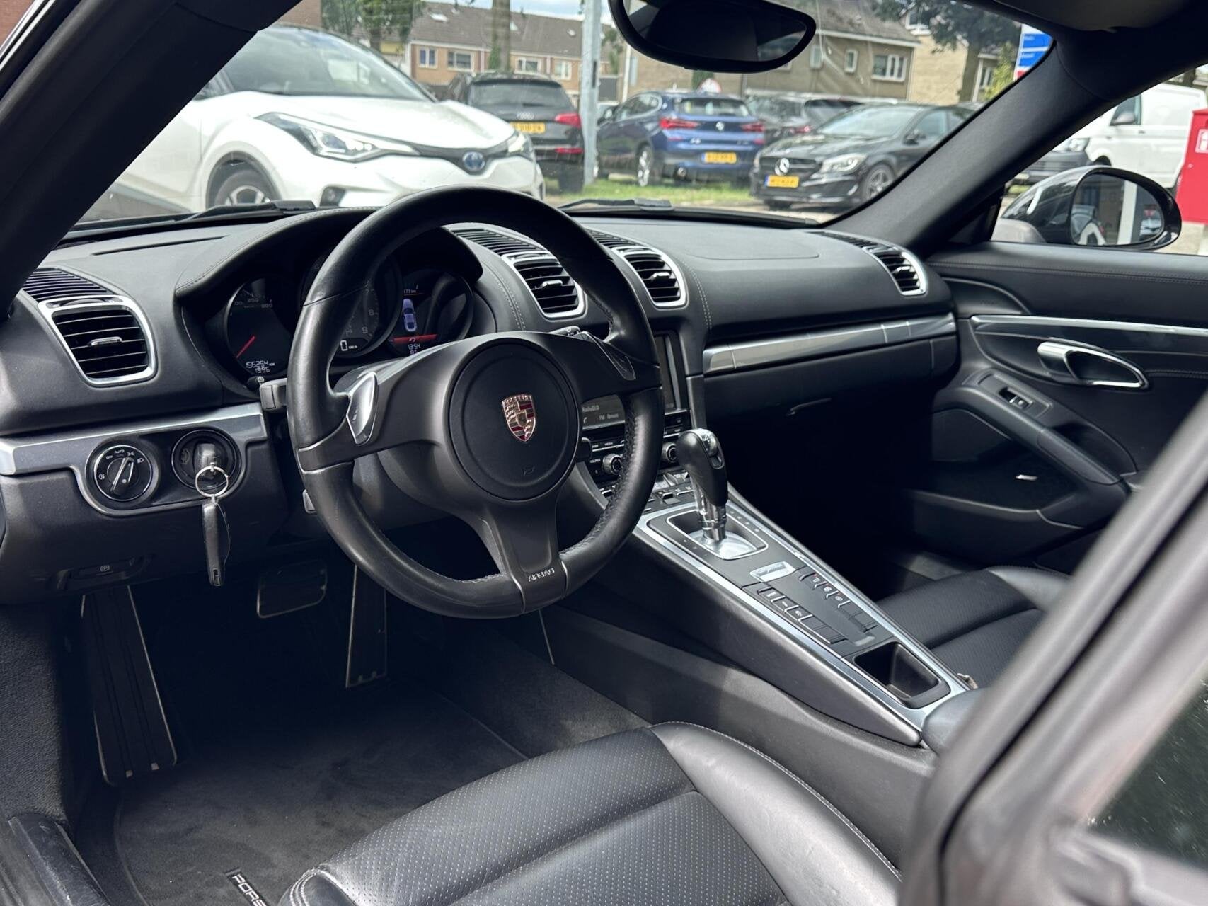 Porsche Cayman S 3.4 PDK Sportuitlaat, Parkeersensoren, Navi, Auto's, Euro 5, Gebruikt, Automatische klimaatregeling, Met garantie (alle)