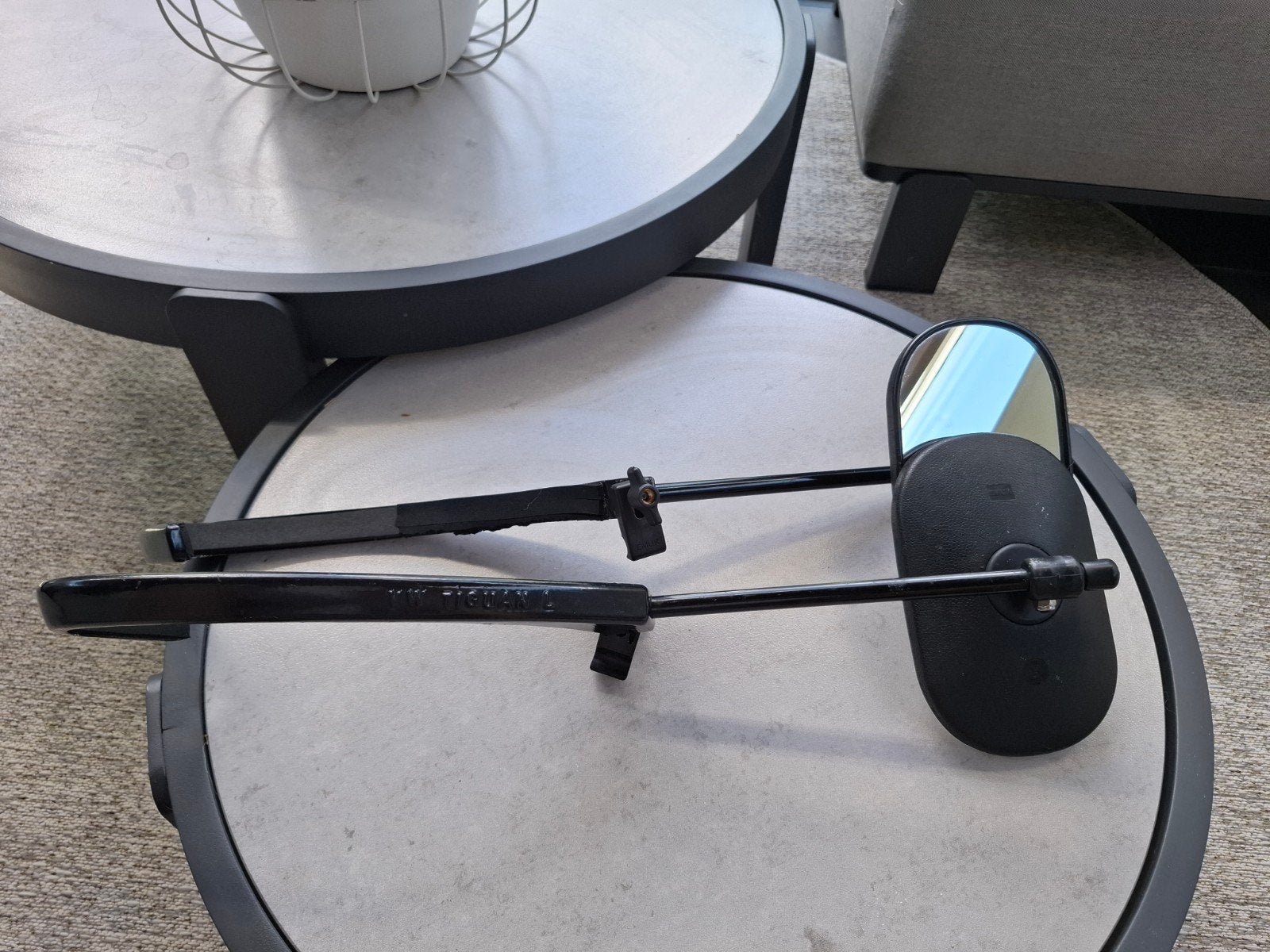 Emuk Caravan spiegels voor VW Tiguan vw Sharan, Ophalen, Gebruikt