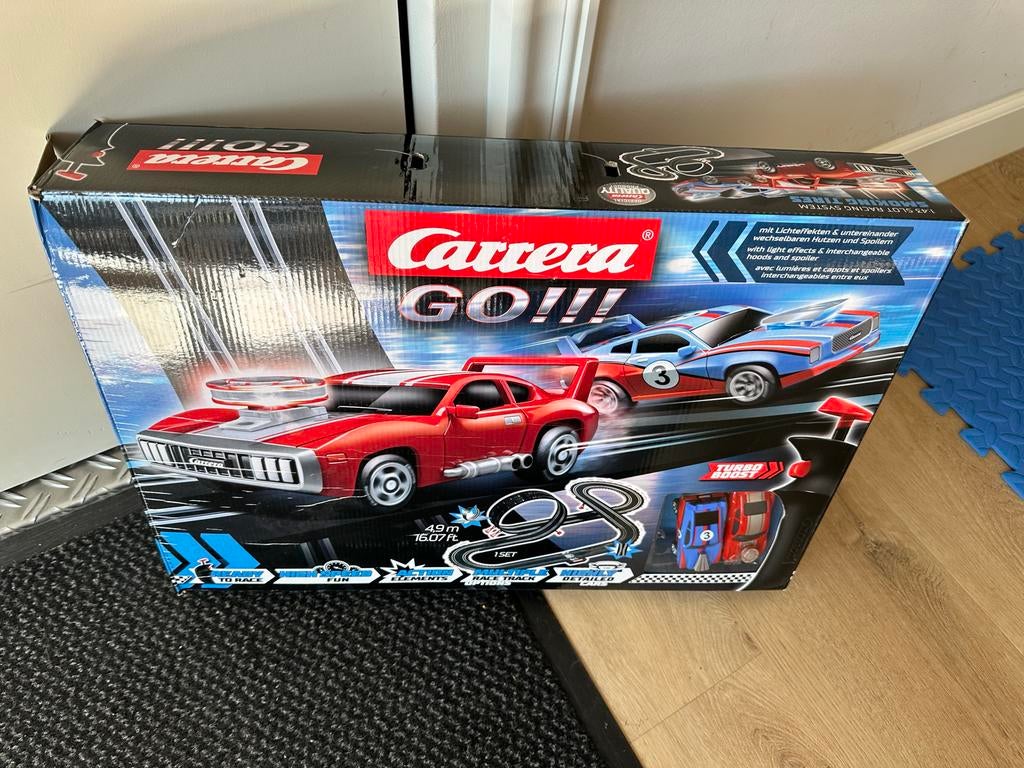 Carrera GO!!! Racebaan Set, Racebaan, Carrera, Nieuw, Ophalen of Verzenden