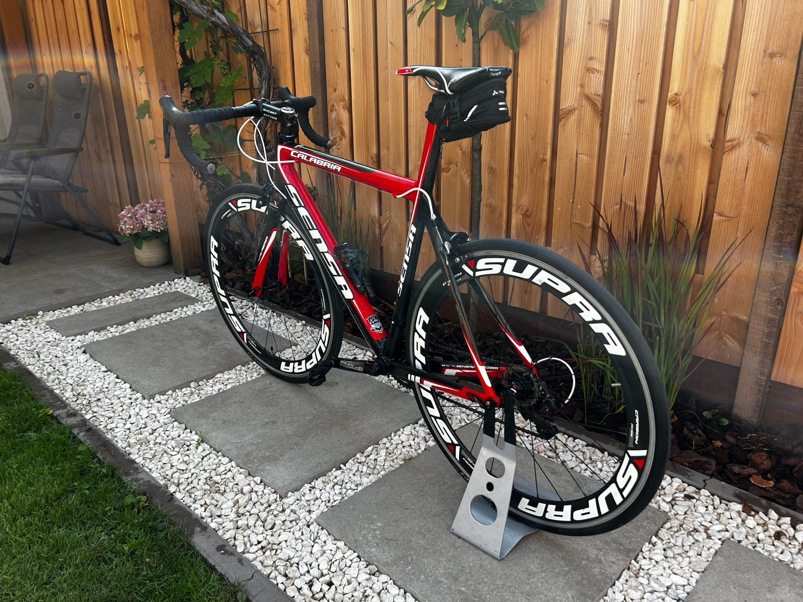 Sensa volledig carbon maat 55, Fietsen en Brommers, Carbon, Zo goed als nieuw, Meer dan 20 versnellingen, 53 tot 57 cm
