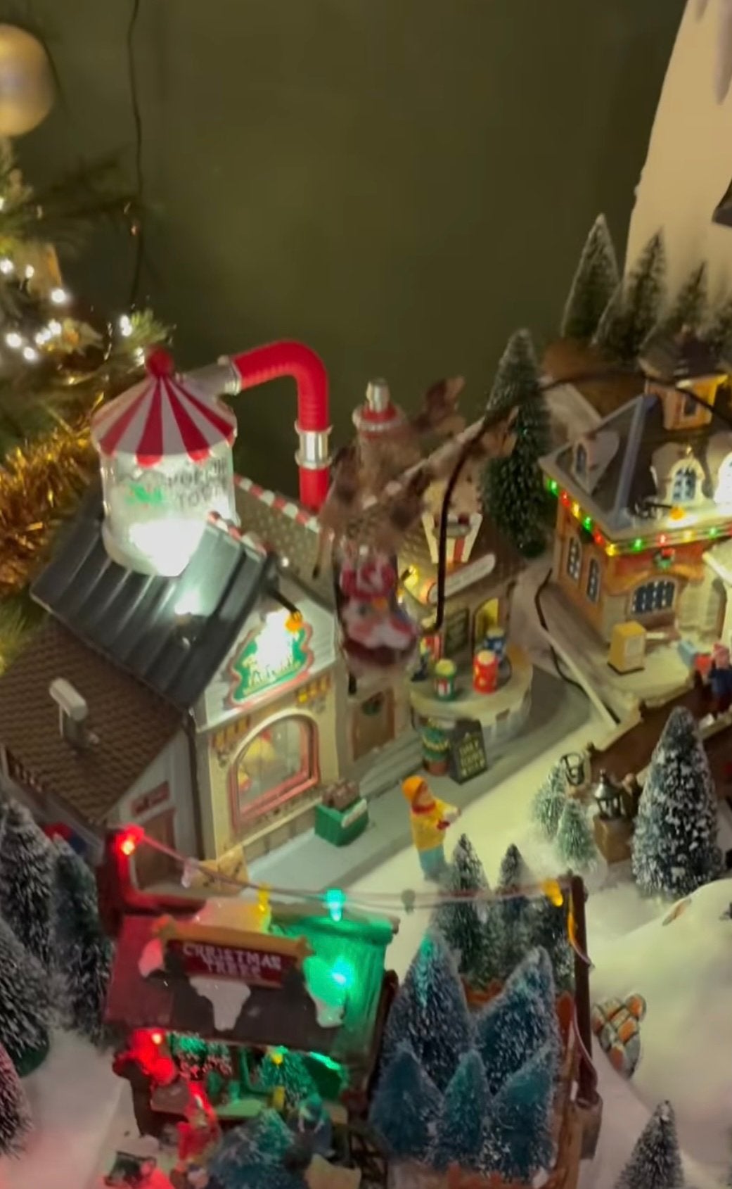 Compleet kerstdorp, Diversen, Kerst, Gebruikt, Ophalen