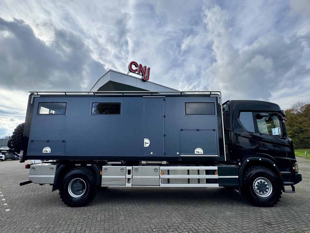 Scania 4x4 Expeditie camper Twiga opbouw, Kluisje, Tot en met 2, Bedrijf, Diesel