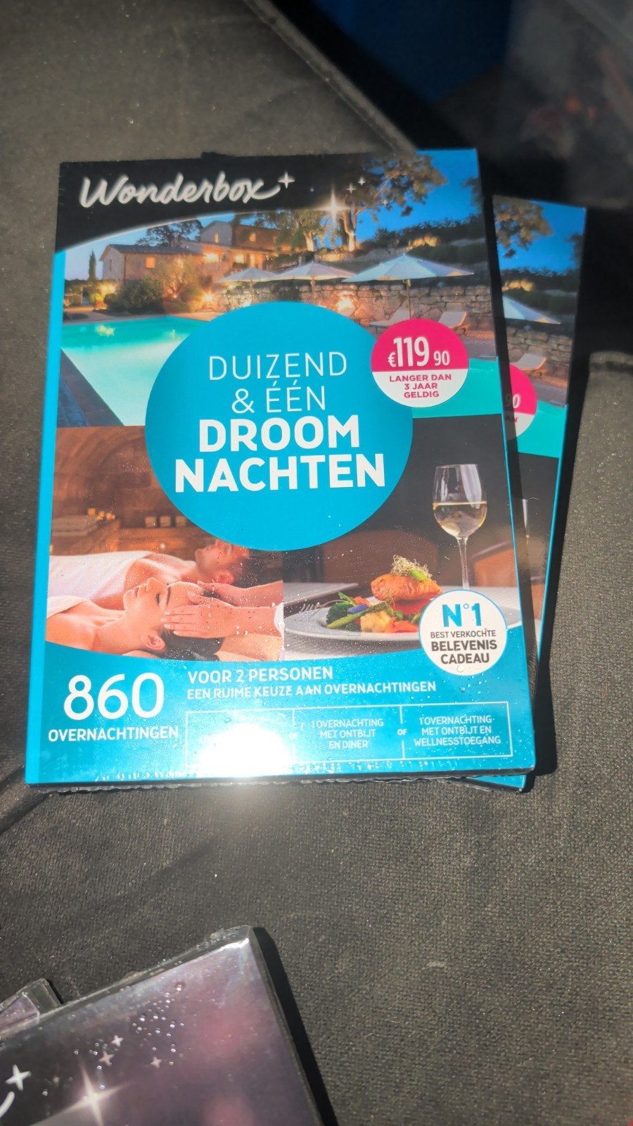 waardebon hotel overnachting voor 2, Ophalen of Verzenden, Nieuw, Overige typen