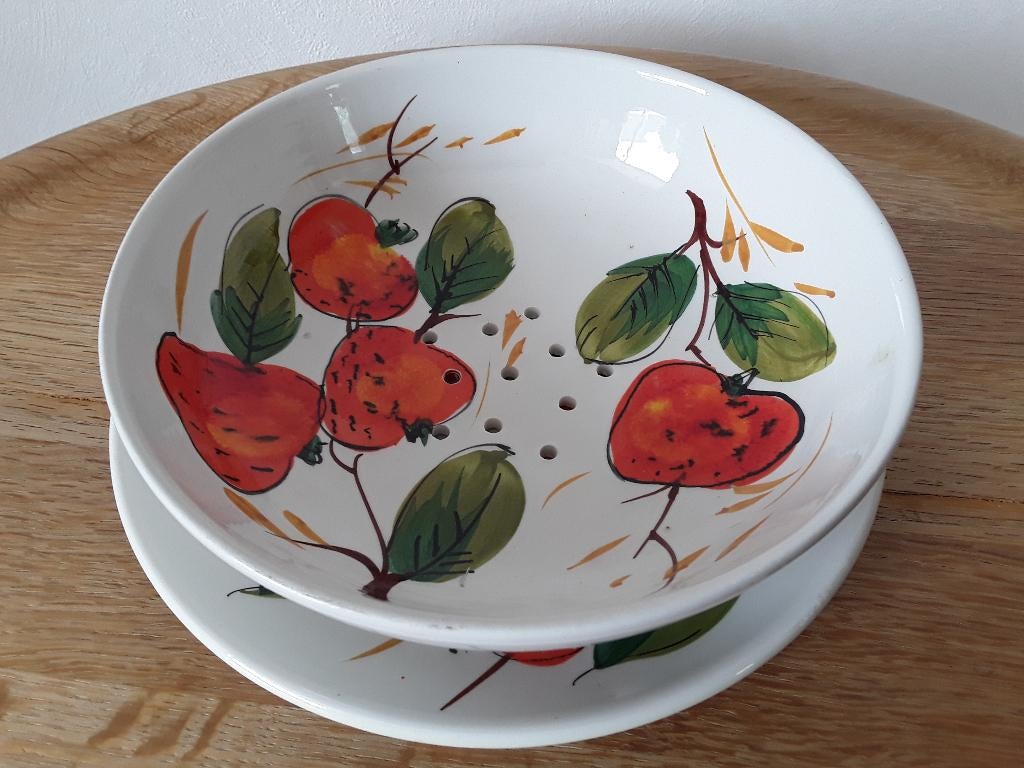 fruittest met onderbord, Ophalen of Verzenden