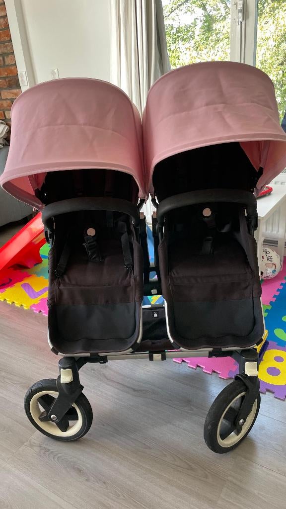 Bugaboo tweeling kinderwagen, Zo goed als nieuw, Ophalen, Kinderwagen, Duowagen