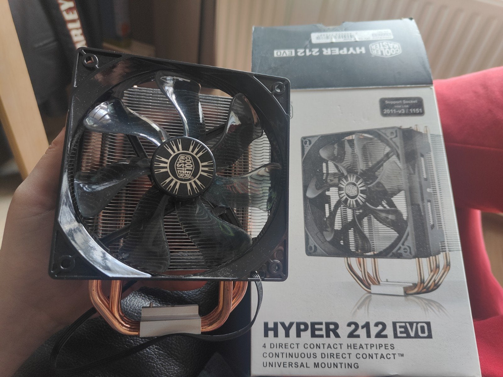 Cooler Master Hyper 212 Evo, Ophalen of Verzenden, Luchtkoeling