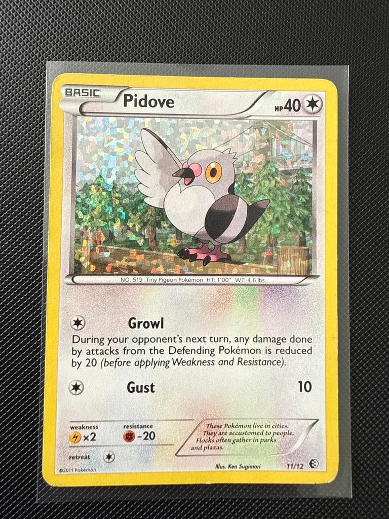 Pidove 11 holo pokemonkaart, Ophalen of Verzenden, Zo goed als nieuw