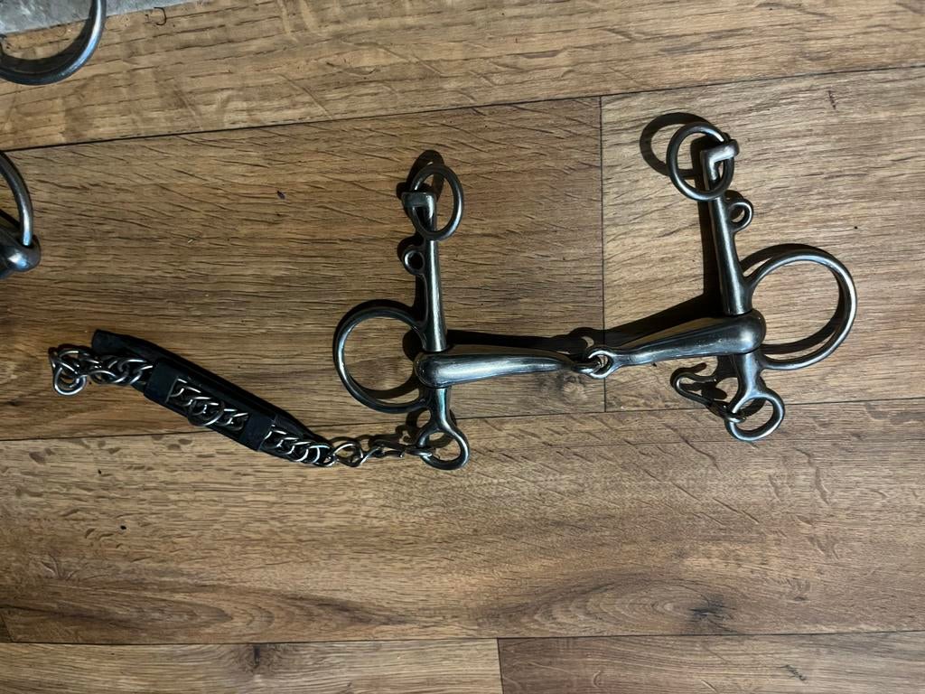 Pelham bit 13,5, Ophalen of Verzenden, Zo goed als nieuw