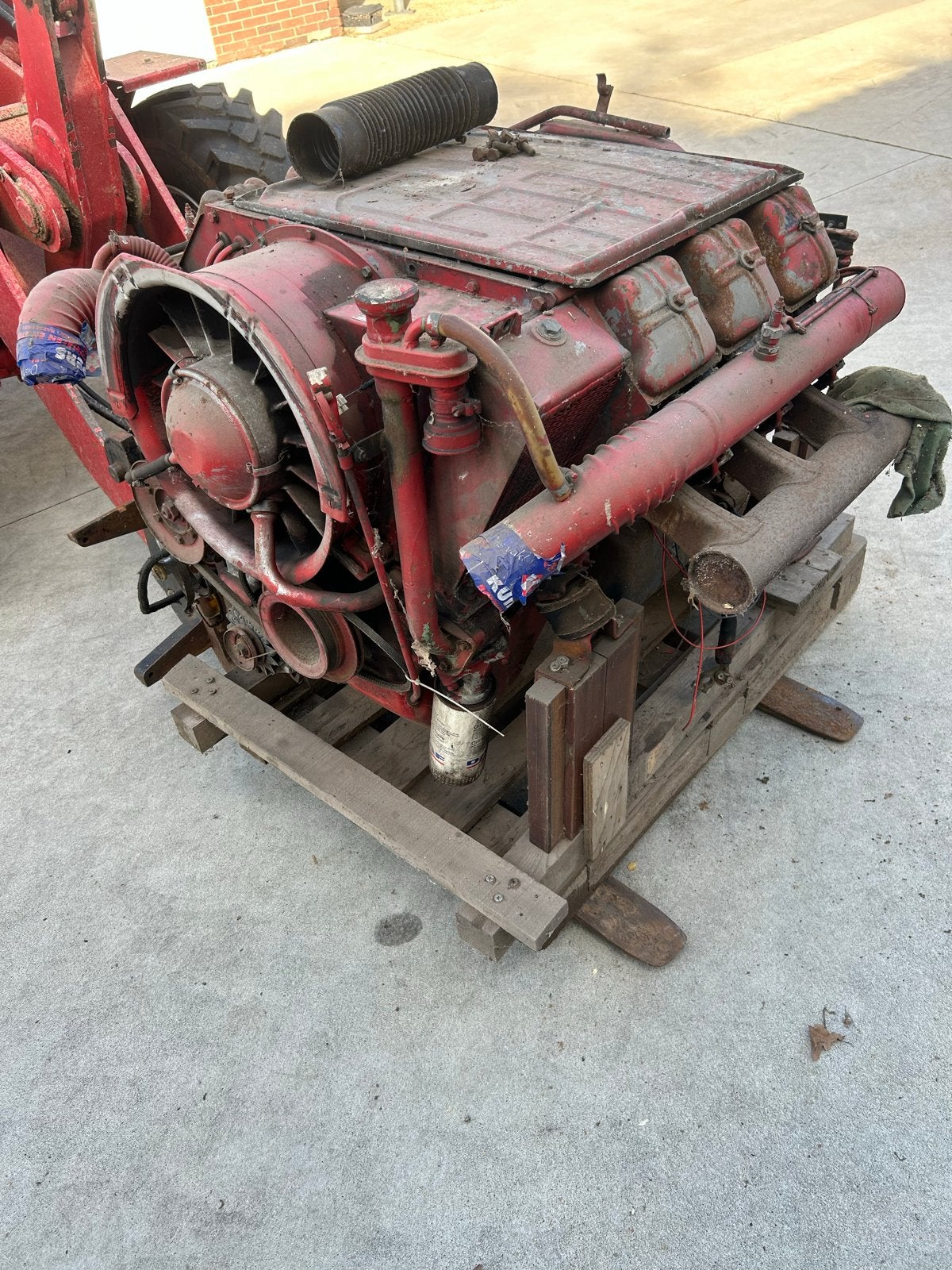 Deutz F6L413V Motor met ZF Transmissie Magirus, Ophalen, Gebruikt, Dieselmotor, 1800 rpm of meer