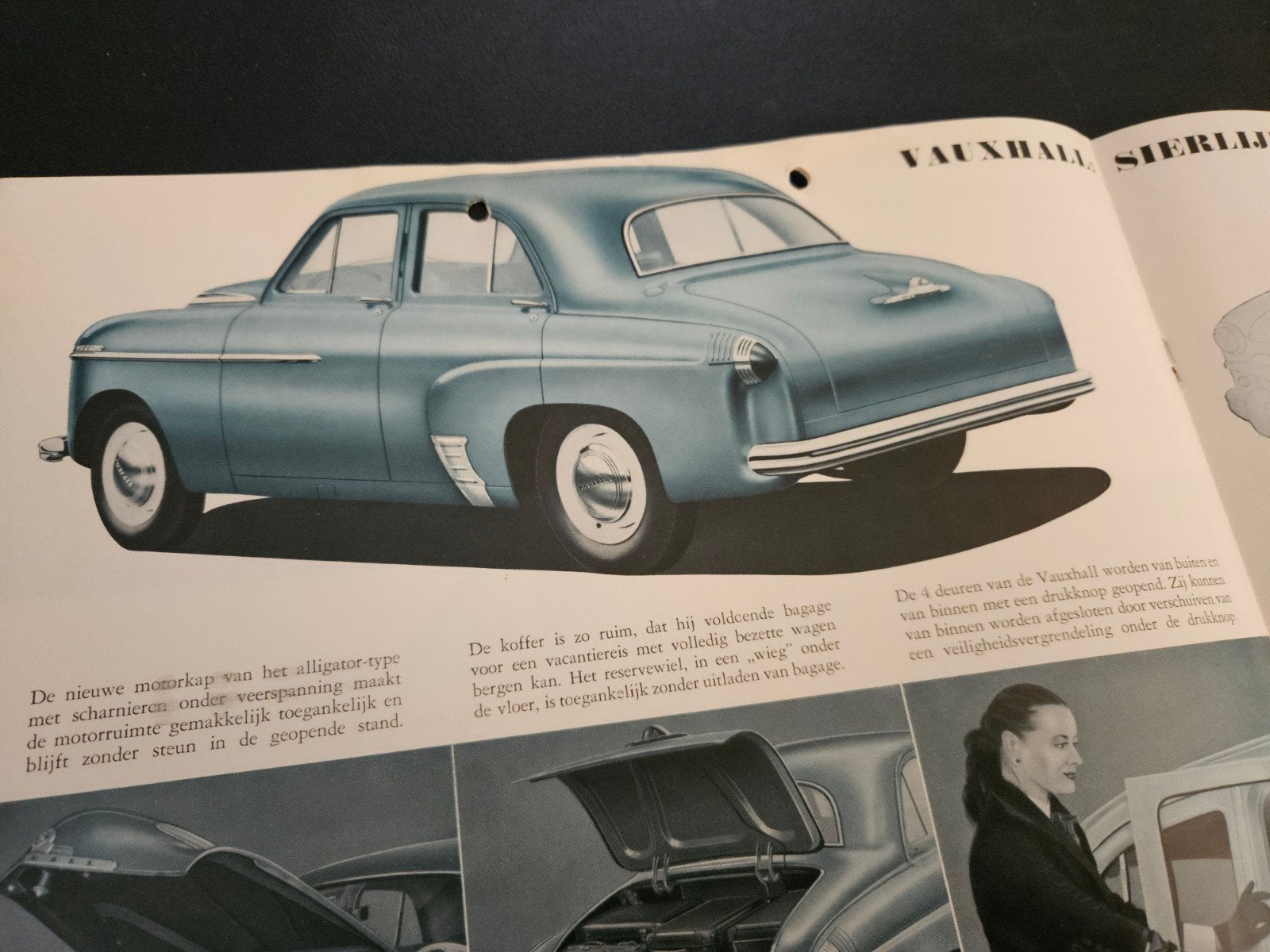 Brochure Vauxhall Wyvern & Velox 1954, Ophalen of Verzenden, Zo goed als nieuw, Overige merken