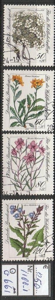 Bund Bedreigde Alpenbloemen Michel 1188-1 Nr.G661g, Verzenden, BRD, Gestempeld