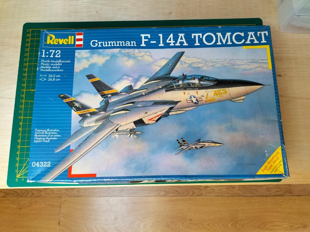 Revell F-14 tomcat bouwdoos, 1:72 tot 1:144, Revell, Ophalen of Verzenden, Zo goed als nieuw
