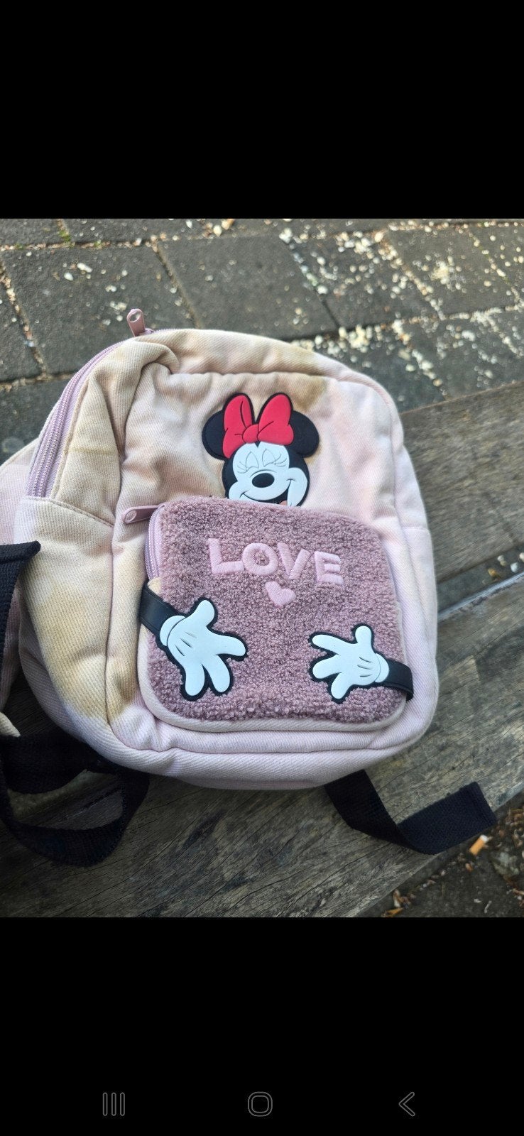 rugtas (mickey), Ophalen of Verzenden, Overige merken, 30 tot 45 cm