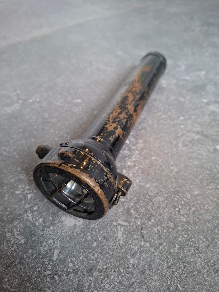 RAF begin 1900 /WW2 safety torch, Verzamelen, Militaria | Algemeen, Ophalen of Verzenden, Landmacht, Engeland