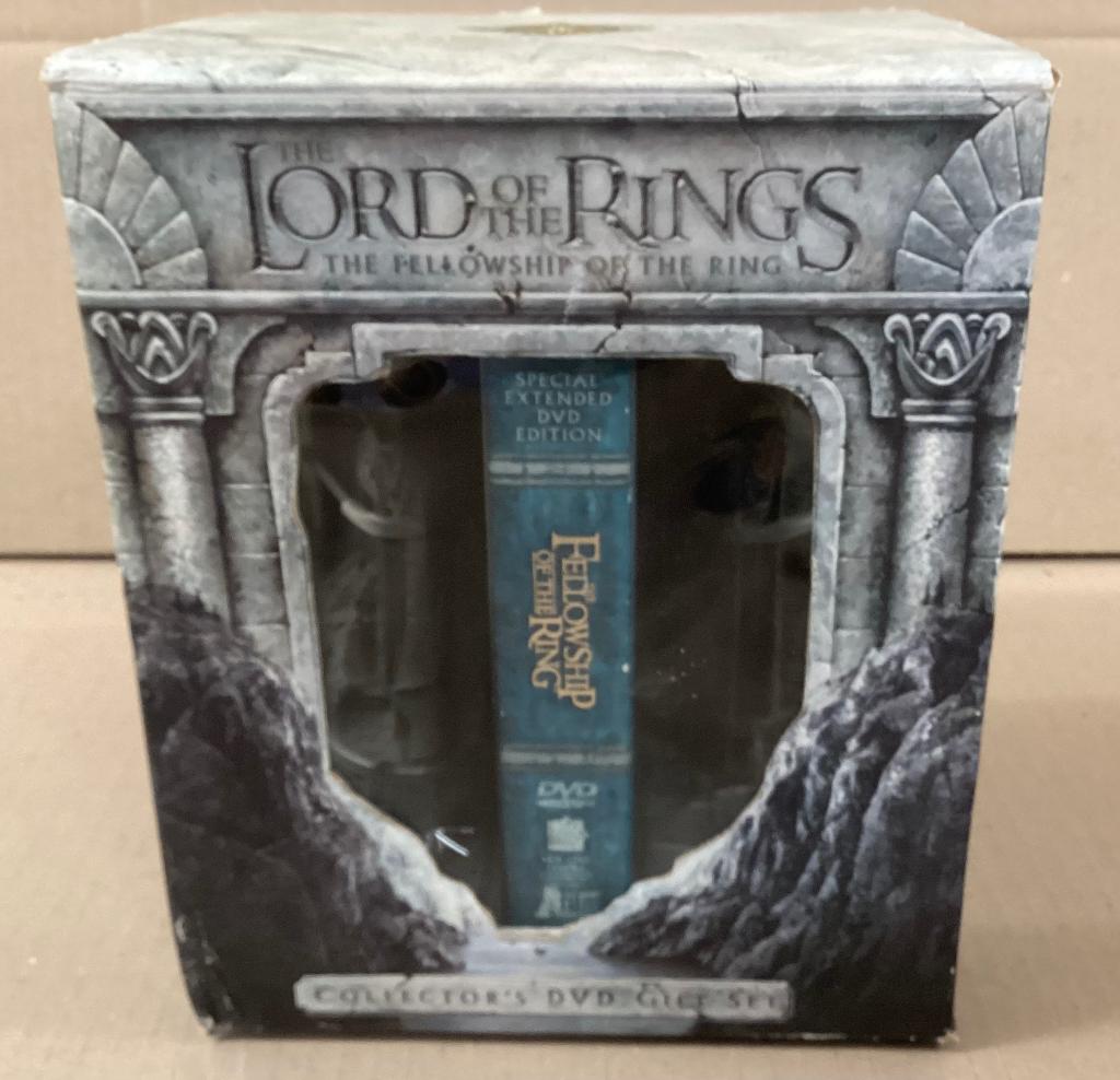 Lord of the Rings dvd box the Fellowship of the Ring 2003, Boxset, Fantasy, Ophalen of Verzenden, Zo goed als nieuw