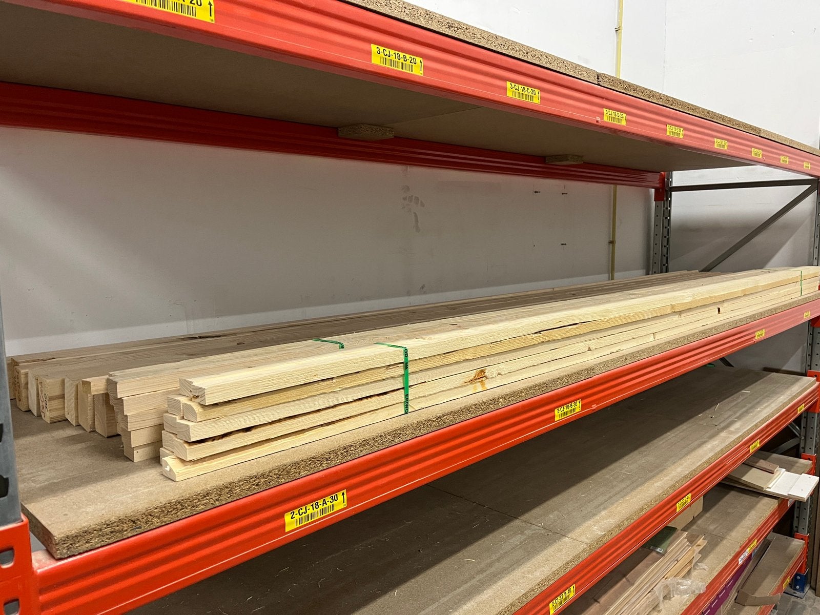 Balkjes 44x77mm x 3m  en  20 panlatten 3m, Doe-het-zelf en Verbouw, Ophalen, Zo goed als nieuw, Balk, Vuren