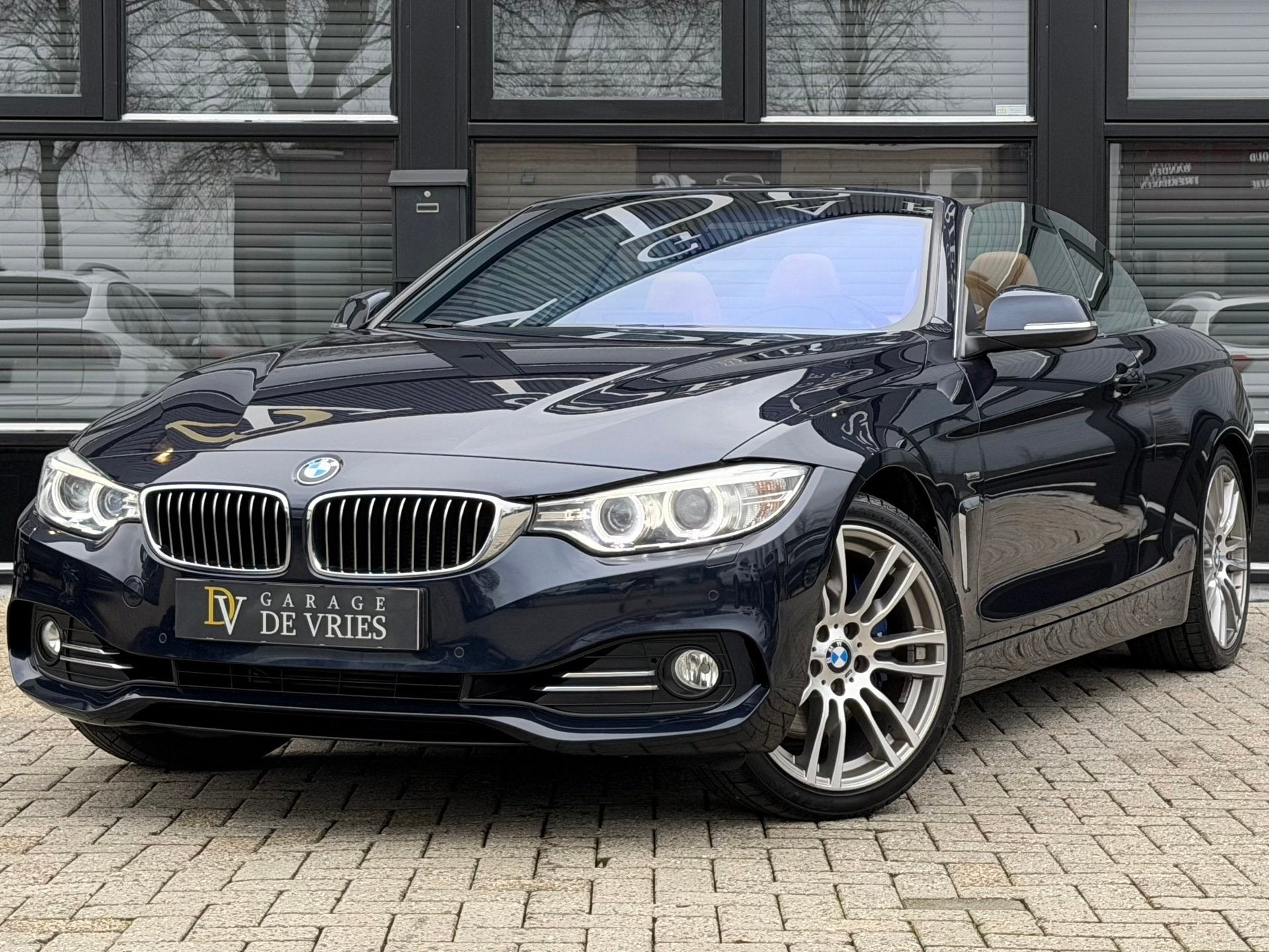 BMW 4-serie Cabrio 420i High Executive Aut Orig NL NAP Full, Automaat, Achterwielaandrijving, Gebruikt, Cabriolet