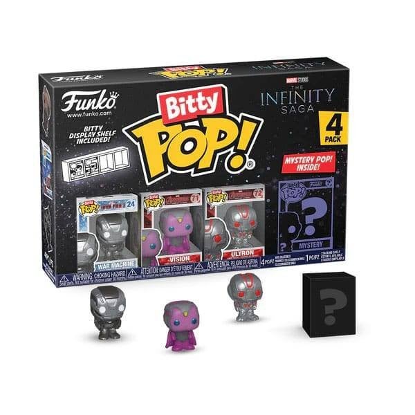 Marvel Bitty POP! Vinyl Figure 4-Pack Iron Man 2,5 cm, Heo GmbH, Nieuw, Ophalen of Verzenden, Info@heogmbh.de