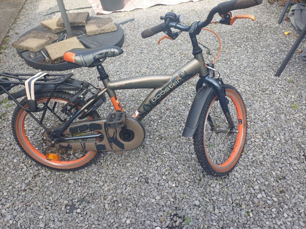 Jongensfiets (18 inch), Fietsen en Brommers, Ophalen, Terugtraprem, Gebruikt, Loekie