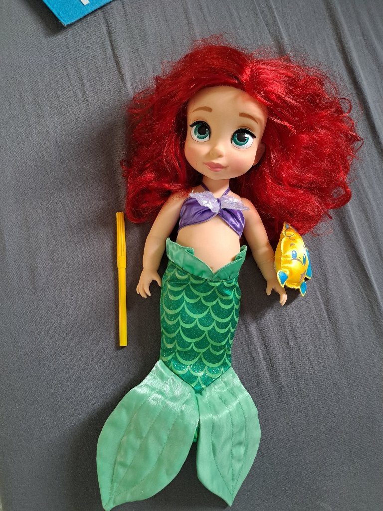 Disney Ariel Zeemeermin pop en nachtlampje, Ophalen of Verzenden, Overige typen