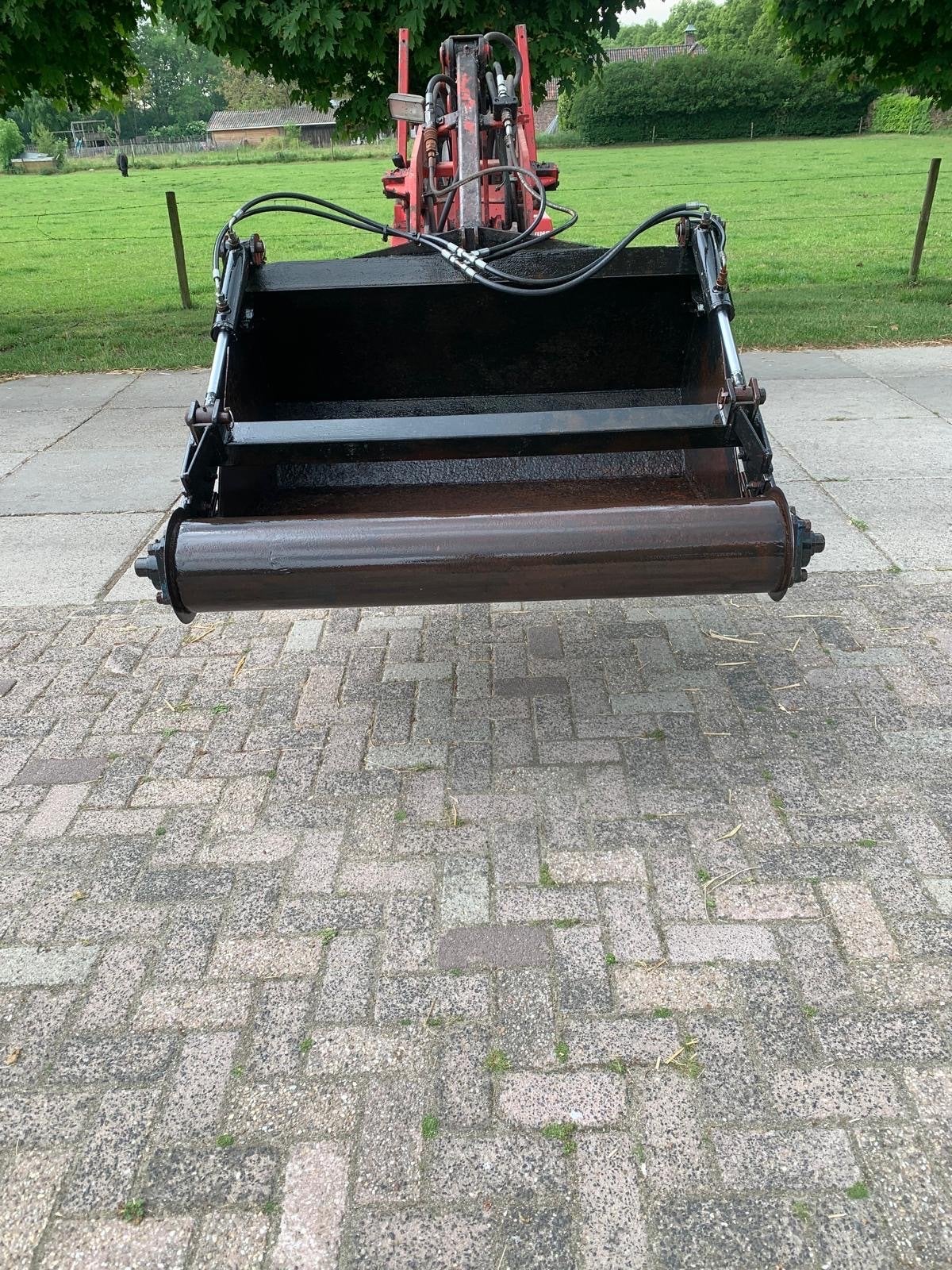 Gazonsnijbak voor minishovel / aanbouwdeel mini loader, Zakelijke goederen, Agrarisch | Werktuigen, Ophalen, Overige, Grondbewerking