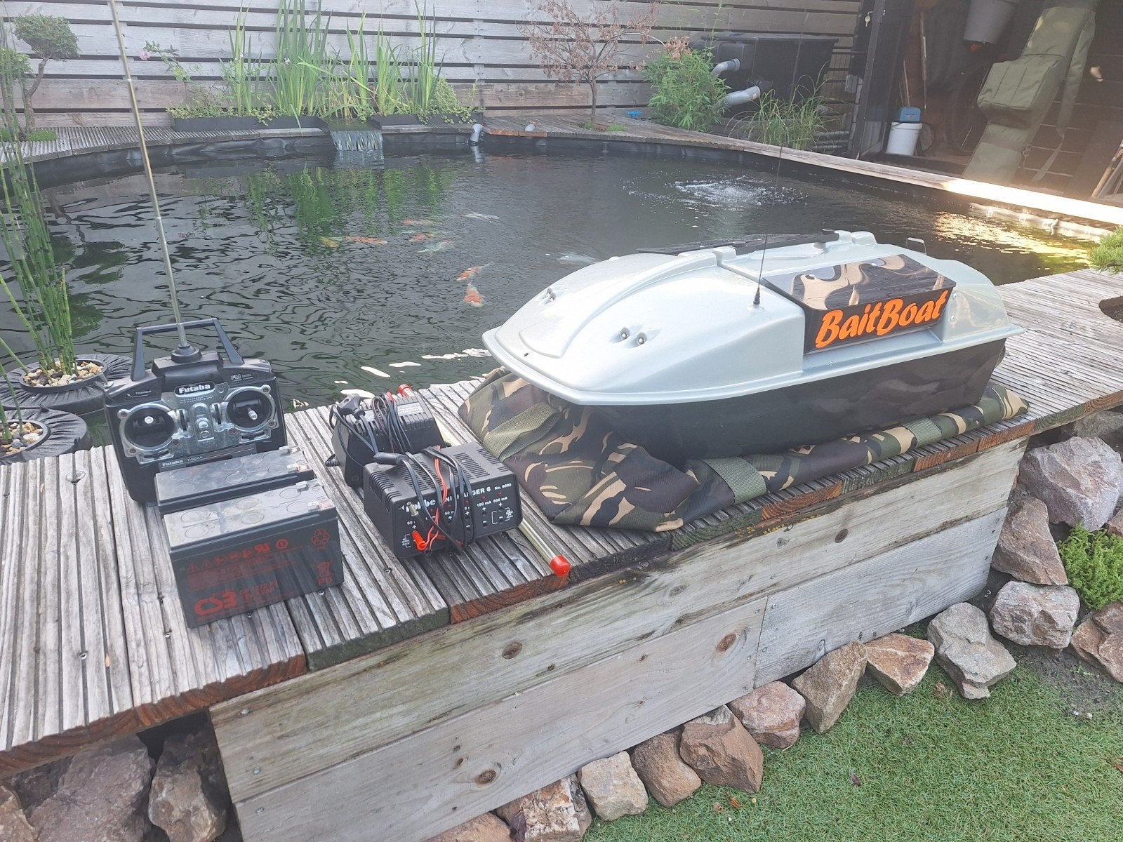 scen baitboot voerboot, Watersport en Boten, Hengelsport | Karpervissen, Ophalen of Verzenden, Gebruikt, Overige typen
