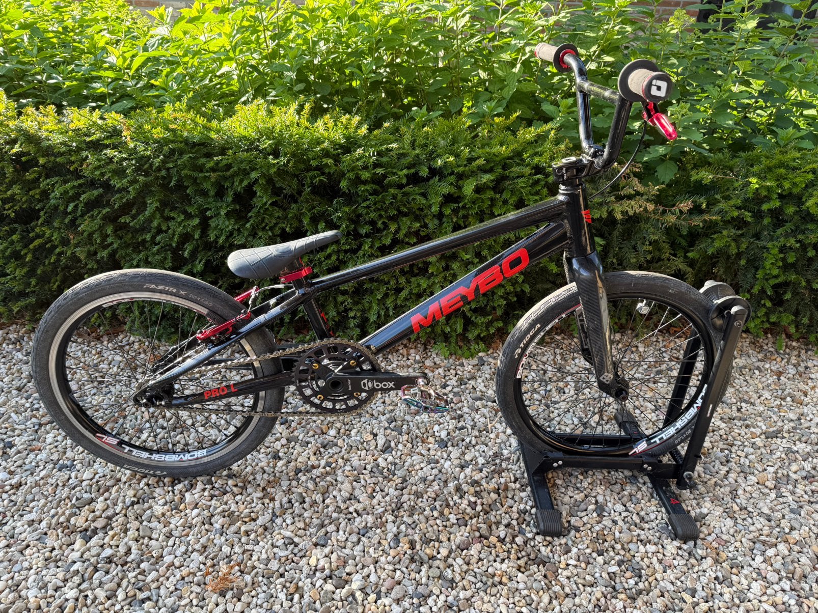 Meybo Pro L BMX, Fietsen en Brommers, Velgrem, Aluminium, Zo goed als nieuw, Ophalen