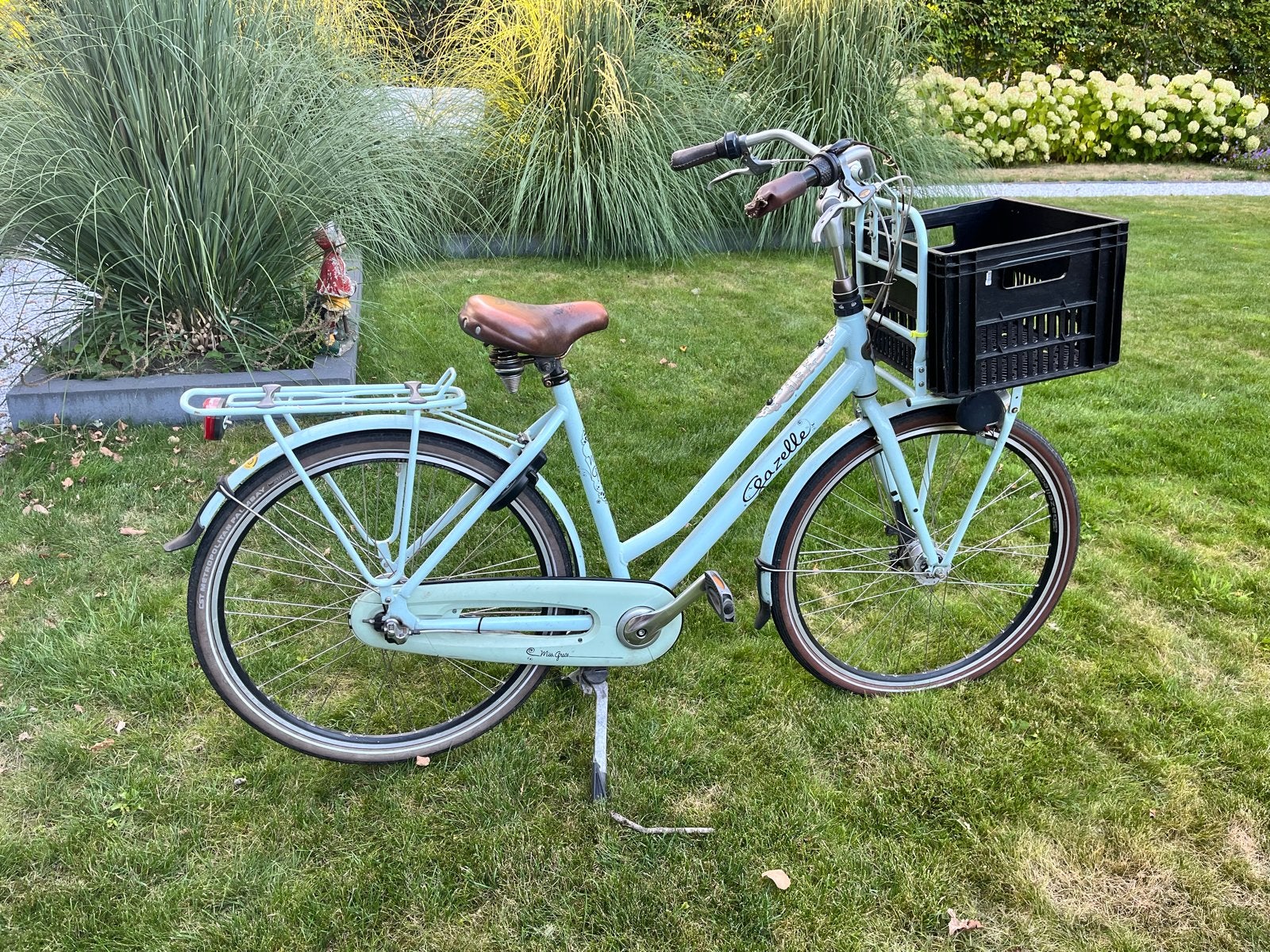 Gazelle Miss Grace damesfiets 54 cm blauw, Fietsen en Brommers, Fietsen | Dames | Damesfietsen, Ophalen, Gebruikt, Versnellingen