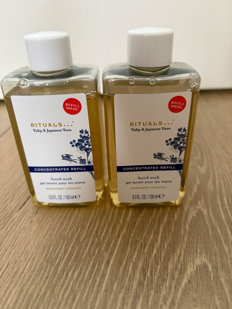 Rituals Amsterdam hand wash/ handzeep refill 2x nieuw, Ophalen of Verzenden, Nieuw, Overige typen