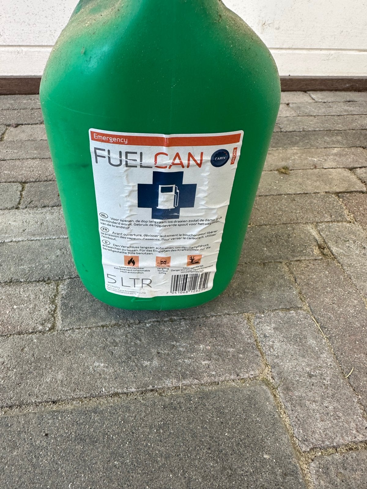 Brandstof jerrycan 5 liter, Auto diversen, Overige Auto diversen, Ophalen