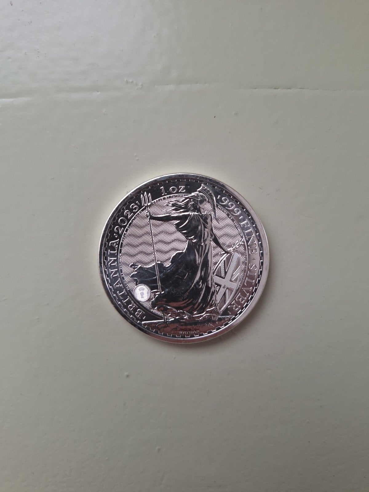 2023 Britannia 1 oz zilveren munt Koning Charles III, Ophalen, Overige landen, Losse munt, Zilver