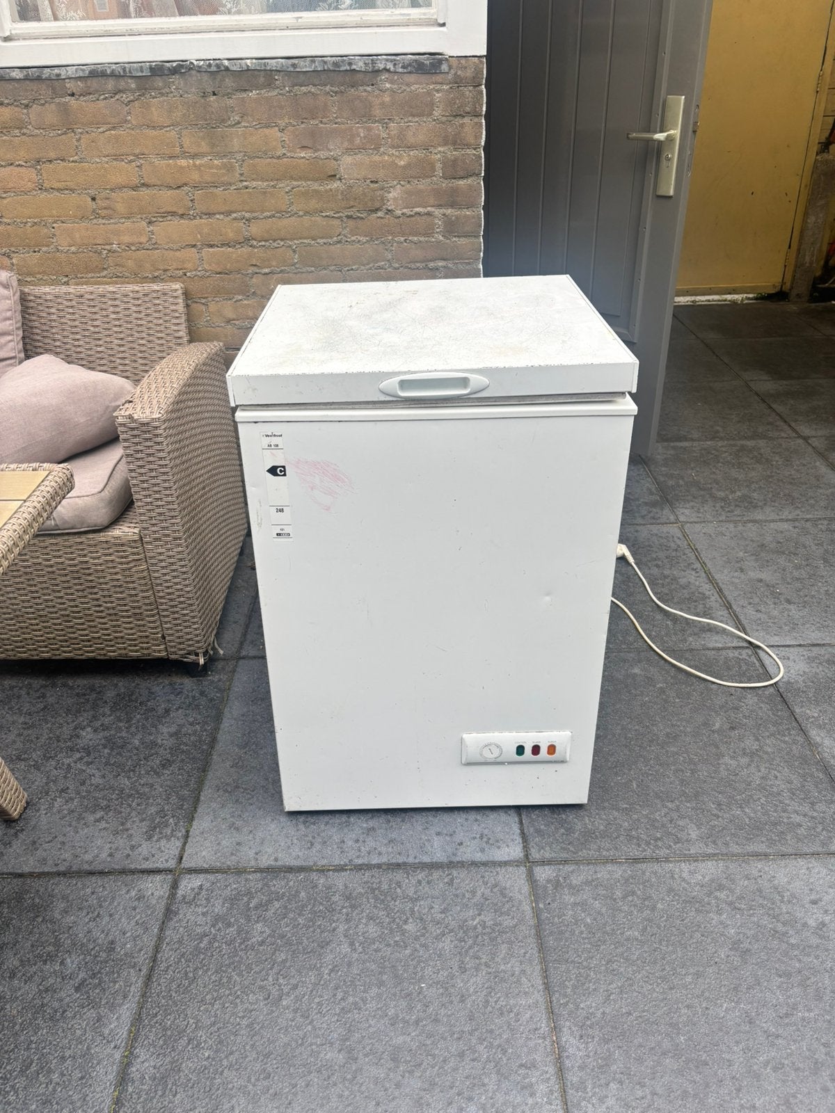 Mooie diepvries, Ophalen, Zo goed als nieuw, Minder dan 60 cm, 160 cm of meer