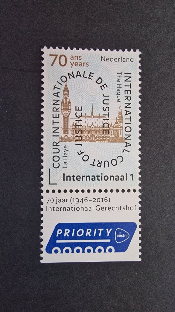 2016 D64 COUR INTERNATIONALE DE JUSTICE 70 jaar. Postfris., Ophalen of Verzenden, Na 1940, Postfris