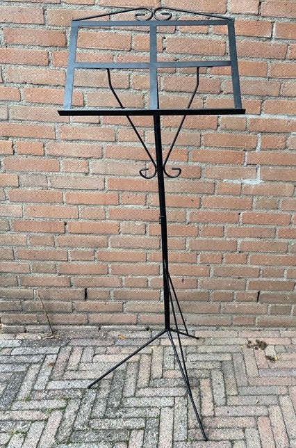 Muziek standaard blad muziek 130cm, Ophalen, Gebruikt, Muziekstandaard